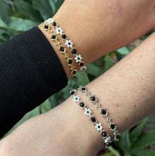Load image into Gallery viewer, Black Elizabeth bracelet set of 2