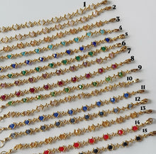 Load image into Gallery viewer, Lizzie bracelets (silver and gold available)