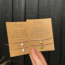 Load image into Gallery viewer, Tie on charm bracelets