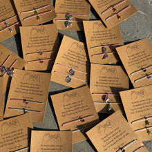 Load image into Gallery viewer, Tie on charm bracelets