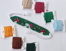 Load image into Gallery viewer, Floral mushroom pattern bracelet