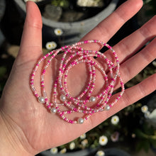 Load image into Gallery viewer, Pink mix bead bracelet