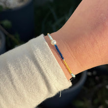 Load image into Gallery viewer, Multi coloured glass bead bracelets