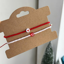 Load image into Gallery viewer, Galentines bracelet sets (of 2)