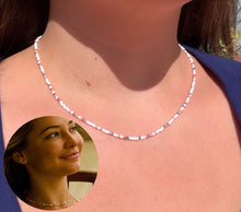Load image into Gallery viewer, Sarah Cameron inspired glass bead necklace