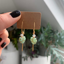 Load image into Gallery viewer, The April hoop earrings