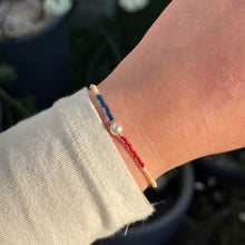 Load image into Gallery viewer, Multi coloured glass bead bracelets