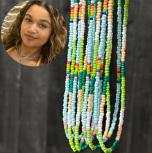 Load image into Gallery viewer, Kiara inspired glass bead necklaces