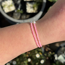 Load image into Gallery viewer, Set of 2 pink bead bracelets