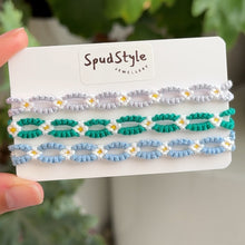 Load image into Gallery viewer, Daisy chain thread bracelet (12 colour options available)
