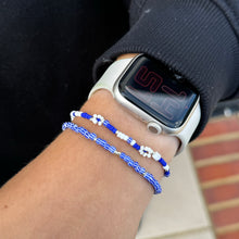 Load image into Gallery viewer, Flowers, pinstripe & mother of pearls