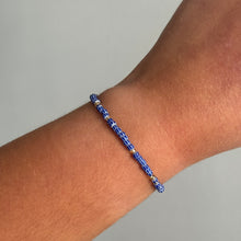 Load image into Gallery viewer, Flowers, pinstripe & mother of pearls