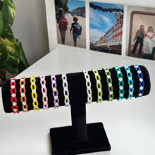Load image into Gallery viewer, Daisy chain thread bracelet (12 colour options available)