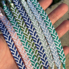 Load image into Gallery viewer, Stitched braid bracelet (18 colour options available)