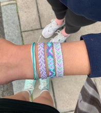 Load image into Gallery viewer, Stitched braid bracelet (18 colour options available)