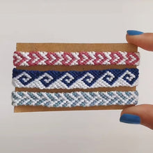 Load image into Gallery viewer, COLOURED heart bracelets (18 colour options available)