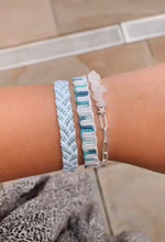 Load image into Gallery viewer, Stitched braid bracelet (18 colour options available)