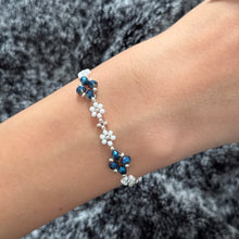 Load image into Gallery viewer, Deep blue Elizabeth bracelet
