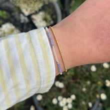 Load image into Gallery viewer, Dainty gold stacking bracelet
