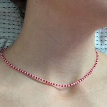 Load image into Gallery viewer, Lovers seed bead necklace
