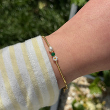Load image into Gallery viewer, Fairy garden gold bracelets
