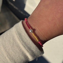 Load image into Gallery viewer, Multi coloured glass bead bracelets
