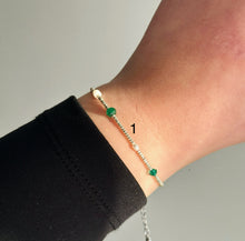 Load image into Gallery viewer, Green Annabelle bracelets
