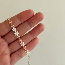 Load image into Gallery viewer, Peachy floral bracelet
