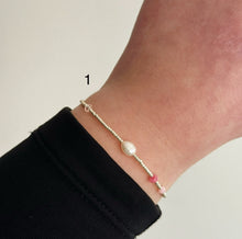 Load image into Gallery viewer, Pink Annabelle bracelets
