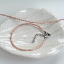 Load image into Gallery viewer, Galentines bead bracelets - silver finish

