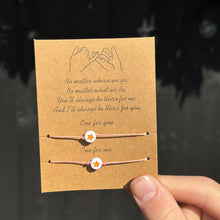 Load image into Gallery viewer, Tie on friendship bracelets with coloured stars

