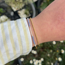 Load image into Gallery viewer, Dainty gold stacking bracelet
