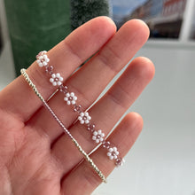 Load image into Gallery viewer, Smokey amethyst and gold set of 2 bracelets
