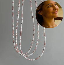 Load image into Gallery viewer, Sarah Cameron inspired glass bead necklace

