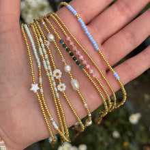 Load image into Gallery viewer, Gold miyuki bead bracelets
