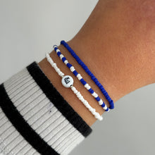 Load image into Gallery viewer, Virgo star sign glass bead bracelet
