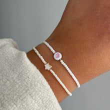 Load image into Gallery viewer, Virgo star sign glass bead bracelet
