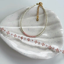 Load image into Gallery viewer, Rosey blush set of 2 bracelets
