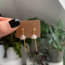 Load image into Gallery viewer, Golden tulip dangles
