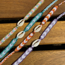 Load image into Gallery viewer, Sparkling chevron shell bracelets
