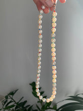 Load image into Gallery viewer, Pearl necklace with colourful beads
