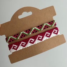 Load image into Gallery viewer, Watermelon wave bracelet set of 2
