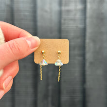 Load image into Gallery viewer, Golden tulip dangles
