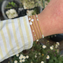 Load image into Gallery viewer, Gold miyuki bead bracelets
