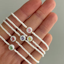 Load image into Gallery viewer, Virgo star sign glass bead bracelet
