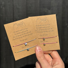 Load image into Gallery viewer, Tie on charm bracelets
