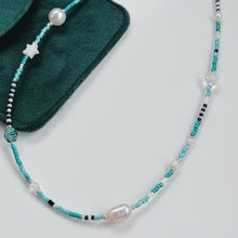 Load image into Gallery viewer, Ocean pearl bead necklace
