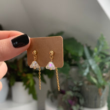 Load image into Gallery viewer, Golden tulip dangles
