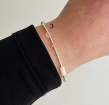 Load image into Gallery viewer, Pink Annabelle bracelets
