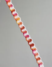 Load image into Gallery viewer, Vertical wave ombré thread bracelet
